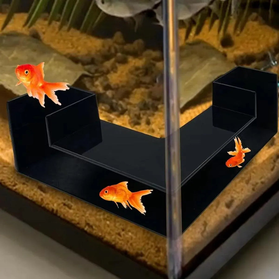 Fish Tank Landscaping Aquarium Underground Tunnel Decoration for Fish Habitat