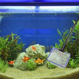 5 in1 Water Aquarium Cleaning Tool Fish Tank Gravel Vacuum Glass Cleaner Brush - Close-Up Angle