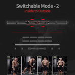 Adjustable Arm Trainer for Home Gym Training 30-80kg Resistance