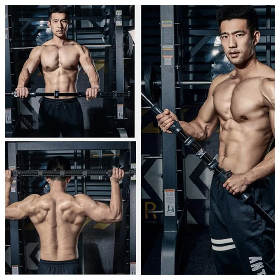 Adjustable Arm Trainer for Home Gym Training 30-80kg Resistance