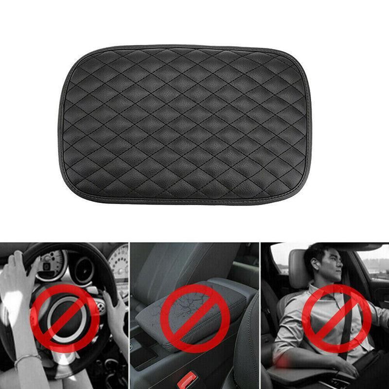 Car Armrest Accessories Cushion Cover Center Console Box Pad Protector Universal