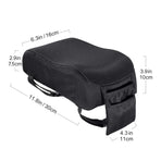 Universal Memory Foam Car Armrest Cushion Cover Height Pad Central Control Cover