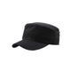 Army Plain Hat Classic Cadet Field Military Cap Style Patrol Baseball Adjustable - Black