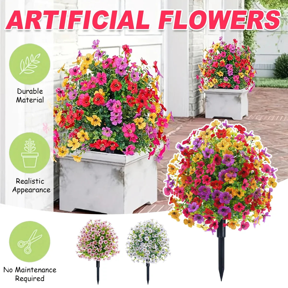 Artificial Flower Decor for Home Wedding Party Decoration