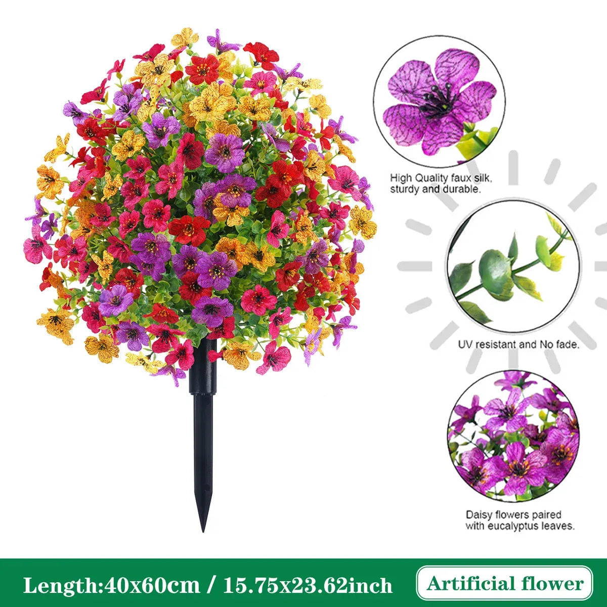 Artificial Flower Decor for Home Wedding Party Decoration
