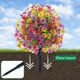 Artificial Flower Decor for Home Wedding Party Decoration - Rear View