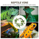 Artificial Tree Vine Reptile Pet Box Chameleon Lizard Gecko Climbing Vine Decor