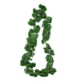 12 X 2M Artificial Ivy Vine Fake Foliage Flower Hanging Leaf Garland Plant Party - Grape Leaves - Close-Up Angle