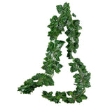 12 X 2M Artificial Ivy Vine Fake Foliage Flower Hanging Leaf Garland Plant Party - Grape Leaves - Extra Image