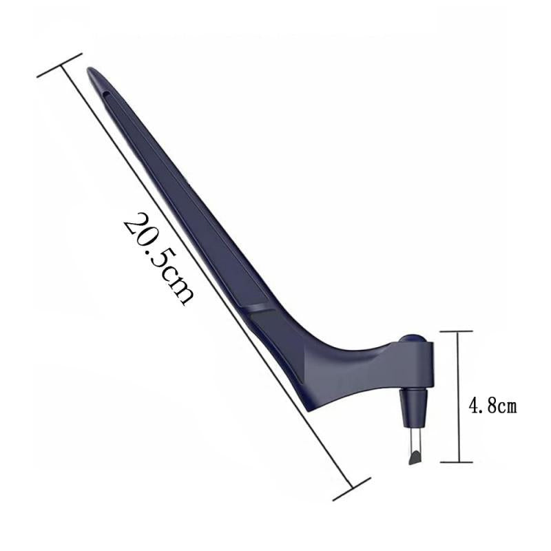 360-Degree Rotating Craft Cutting Tool with Precision Blade for Craft Art - Blue