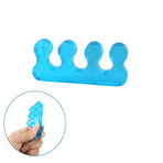 Reusable Soft Silicon Toe Finger Separator Nail Art Pedicure Polish Tool Au - 1Pair