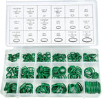 270 Pcs Air Conditioning O Ring Assortment Kit Green Air Con 18 Sizes Oring Gas