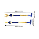 Single Double Ended Push Pull Beverage Sprayer Metal Sprayer Pull Rod Tool - Double - Side View