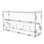 Automatic Acrylic Chicken Feeder Rutin Pet Supplies for Poultry Feeding System - 5 Holes