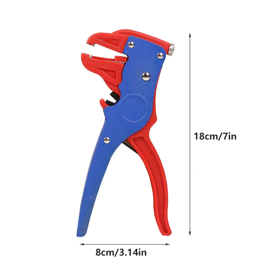2in1 Wire Stripper Electrical Crimping Pliers Multifunction Duck Beak Plier Tool - Yellow