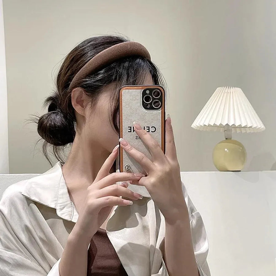 Ladies Headband Padded Hairband Wide Sponge Hair Hoop Solid Colour Accessories - Black