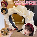 Casual Women Soft Hairband Wide Side Headband Hair Hoop Fashion Accessories - Black
