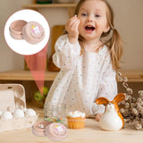 Wooden Baby Teeth Hair Keepsake Box Memory Storage for Boys Girls Hair Holder - Low Angle