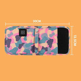 Portable USB Milk Warmer Bag Travel Bottle Heating Pouch for Feeding on the Go - Purple - Extra Image