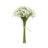 16pcs Artificial Foam Full Star Flowers Wedding Bouquet Home Decor Simulation - Blue - Rear View