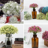 16pcs Artificial Foam Full Star Flowers Wedding Bouquet Home Decor Simulation - Purple