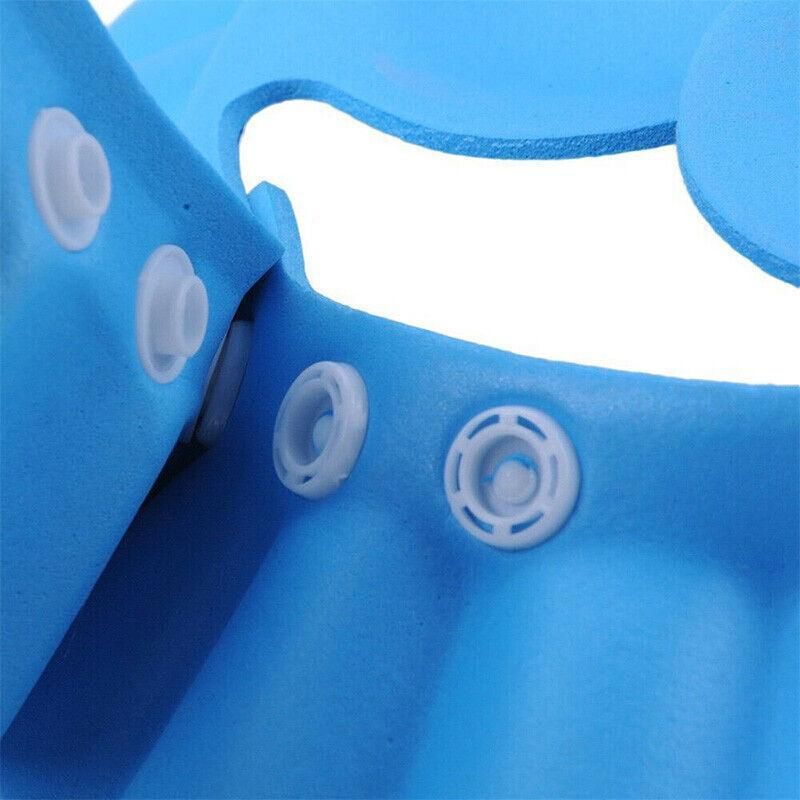 Adjustable Shampoo Shield Bath Hat with Ear Cover for Hair Washing Protection - Yellow
