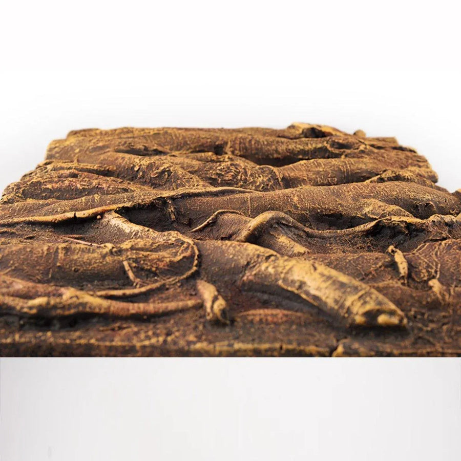 Pet Reptile Tank Board 3D Foam Backgrounds and Habitat Decoration 9 Styles - E