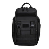 Fishing Tackle Backpack Storage Bag Shoulder Fishing Gear Bags Outdoor Backpack - Black