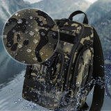 Fishing Tackle Backpack Storage Bag Shoulder Fishing Gear Bags Outdoor Backpack - Black - Extra Image