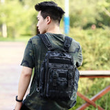 Fishing Tackle Backpack Storage Bag Shoulder Fishing Gear Bags Outdoor Backpack - Black - Extra Image