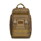 Fishing Tackle Backpack Storage Bag Shoulder Fishing Gear Bags Outdoor Backpack - Night Camouflage - Close-Up Angle