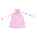 Organza Bag Sheer Bags Jewellery Wedding Candy Packaging Sheer Bags 10*15 cm - Dark Purple