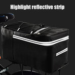 Bike Saddle Bag Waterproof Cycling Tail Bag Backseat Storage Riding Equipment