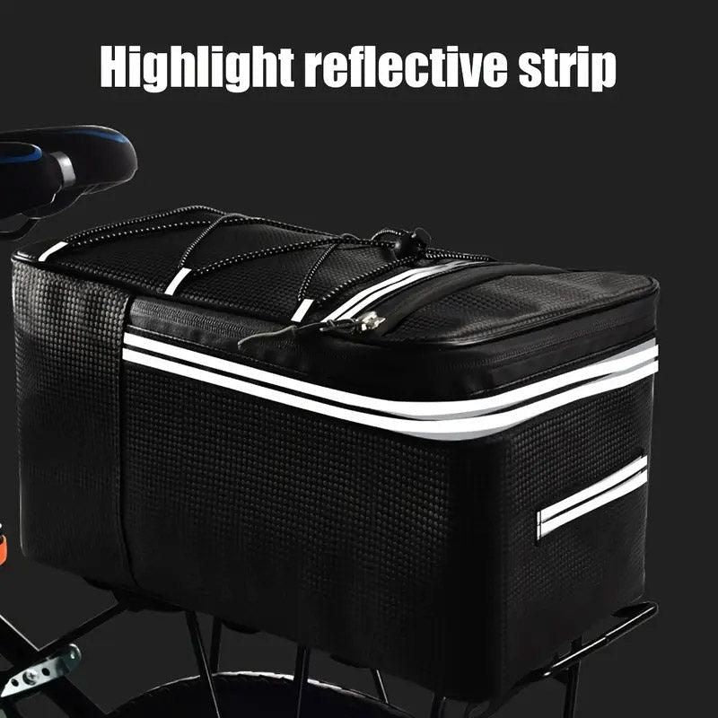 Bike Saddle Bag Waterproof Cycling Tail Bag Backseat Storage Riding Equipment