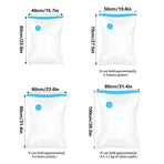 6PCS Vacuum Storage Bags Space Saving for Clothes Bedding Travel