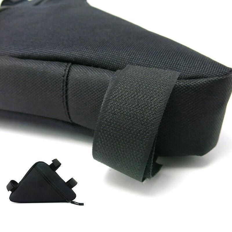 Sporting Accessories Bike Cycling Triangle Bag Front Frame Bicycle Black Pouchau