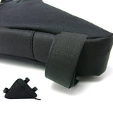 Sporting Accessories Bike Cycling Triangle Bag Front Frame Bicycle Black Pouchau - Top-Down View