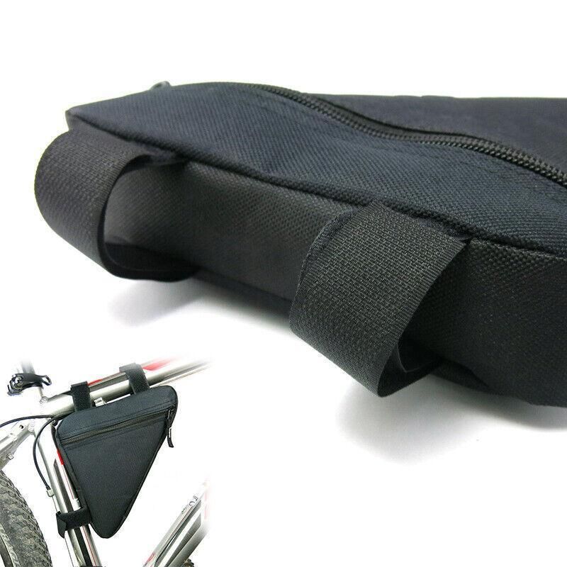 Sporting Accessories Bike Cycling Triangle Bag Front Frame Bicycle Black Pouchau