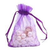 50PCS Organza Bag Sheer Bags Jewellery Wedding Candy Packaging Sheer Bags 9*12 cm - Yellow/50PCS