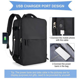 Waterproof Travel Backpack Outdoor Sports Shoulder Bag Hiking Camping Daypack - Blue