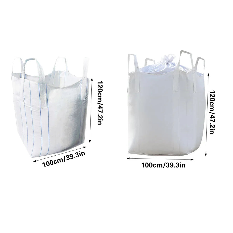 White Woven Bulk Ton Bag Industrial Container Packaging Bag