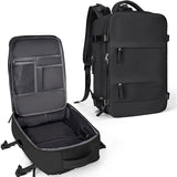 Waterproof Travel Backpack Outdoor Sports Shoulder Bag Hiking Camping Daypack - Grey