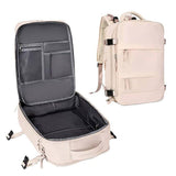 Waterproof Travel Backpack Outdoor Sports Shoulder Bag Hiking Camping Daypack - Grey - Extra Image