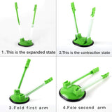 8PCS Kitchen Bag Holder Stand Plastic Storage Rack Food Storage Bag Organizer - 45-Degree Angle