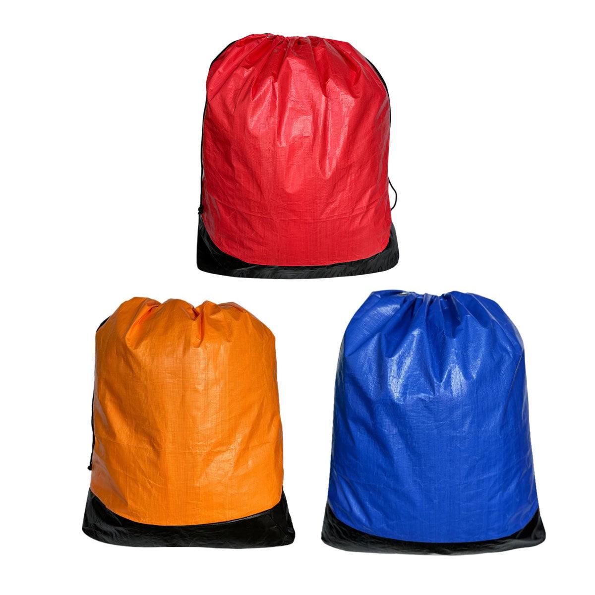 Waterproof Drawstring Moving Bag Large Packing Transfer Bag for Travel Storag - Orange