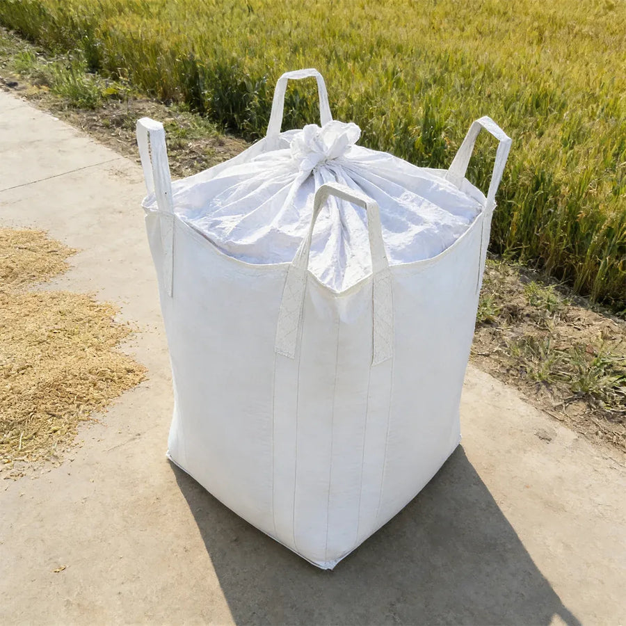 White Woven Bulk Ton Bag Industrial Container Packaging Bag