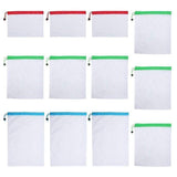 Up 15X Eco Friendly Reusable Mesh Produce Bags Superior Double Stitched Strength - 5PCS Small Red - Extra Image