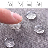 Large Capacity Multi-Layer Document Ticket Storage Bag Certificate File Organize 3 Layers With Lock - Grey 3 Layers With Lock-D1 - Side View