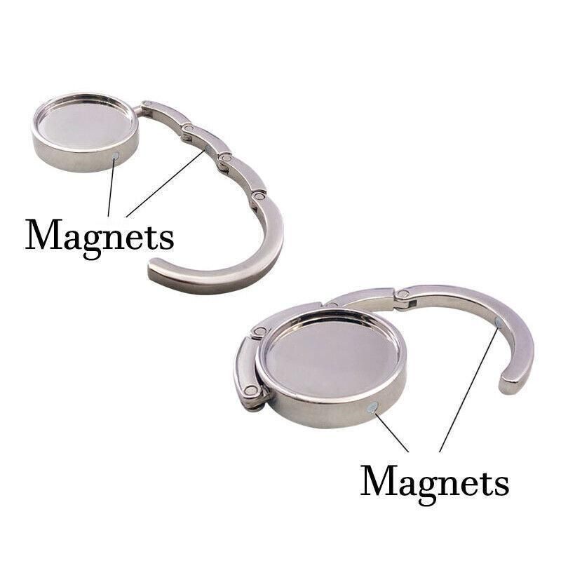 Portable Folding Purse Hook Table Hanger for Handbags Bags Storage