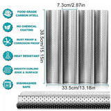 Non-stick French Baguette Pan Bread Baking Mould Loaves Mold Cooking Steel Tray